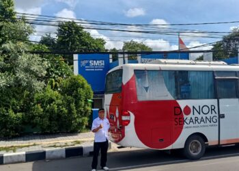 HUT Ke-7 Tahun, SMSI Provinsi Banten Gelar Donor Darah