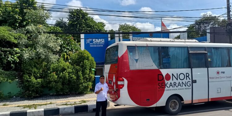 HUT Ke-7 Tahun, SMSI Provinsi Banten Gelar Donor Darah