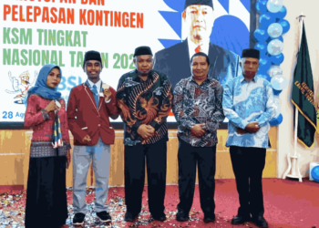 Pelepasan Kontingen KSM Tingkat Nasional, Siswa MAS Uswatun Hasanah Lala Menuju Nasional